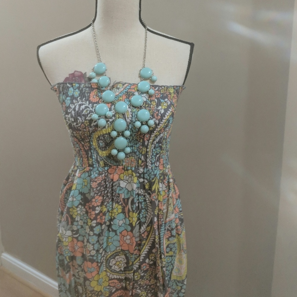Floral print dress